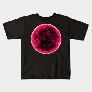 The moon is over the sun Kids T-Shirt